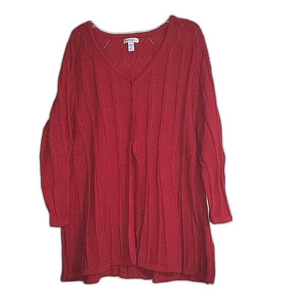 Croft & Barrow Cardigan - Size 2X - Picture 1 of 9